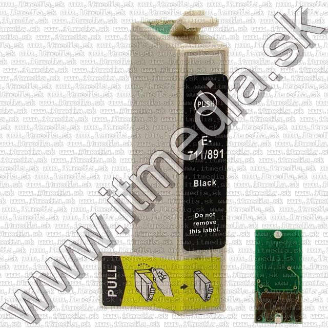 Image of Epson ink (itmedia) 0T711 v4 *black* (6.0) ECO (IT4739)