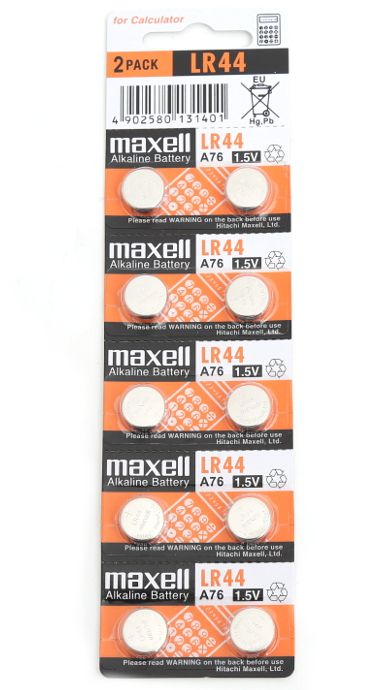 Image of Maxell battery PACK (10-set) AG13 (LR44)  (IT8457)