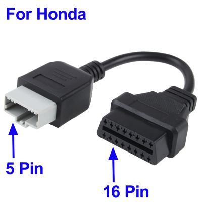 OBD-II adapter kábel (5 pólusról 16 pólusra) Honda (IT9140) Image of OBD-II adapter kábel (5 pólusról 16 pólusra) Honda (IT9140)