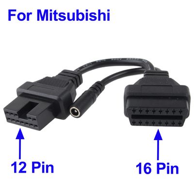 OBD-II adapter kábel (12 pólusról 16 pólusra) Mitsubishi (IT9139) Image of OBD-II adapter kábel (12 pólusról 16 pólusra) Mitsubishi (IT9139)