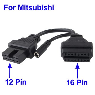 Image of OBD-II adapter kábel (12 pólusról 16 pólusra) Mitsubishi (IT9139)