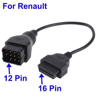 OBD-II adapter kábel (12 pólusról 16 pólusra) Renault (IT9135) Image of OBD-II adapter kábel (12 pólusról 16 pólusra) Renault (IT9135)