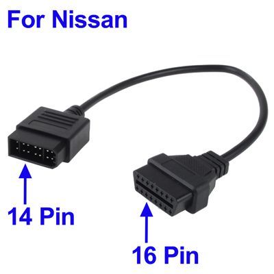 OBD-II adapter kábel (14 pólusról 16 pólusra) NISSAN (IT9134) Image of OBD-II adapter kábel (14 pólusról 16 pólusra) NISSAN (IT9134)
