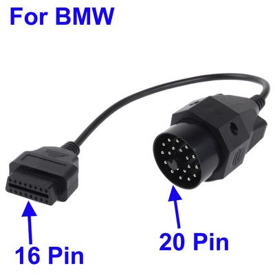 OBD-II adapter kábel (20 pólusról 16 pólusra) BMW (IT9145) Image of OBD-II adapter kábel (20 pólusról 16 pólusra) BMW (IT9145)