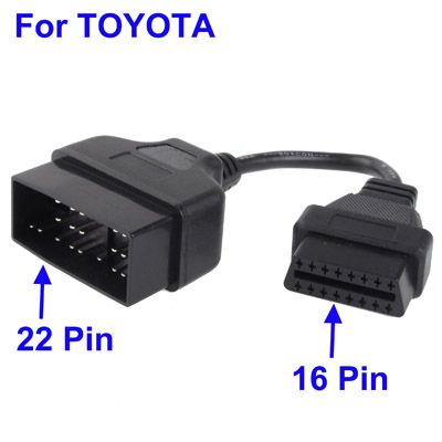 OBD-II adapter kábel (22 pólusról 16 pólusra) Toyota (IT9149) Image of OBD-II adapter kábel (22 pólusról 16 pólusra) Toyota (IT9149)