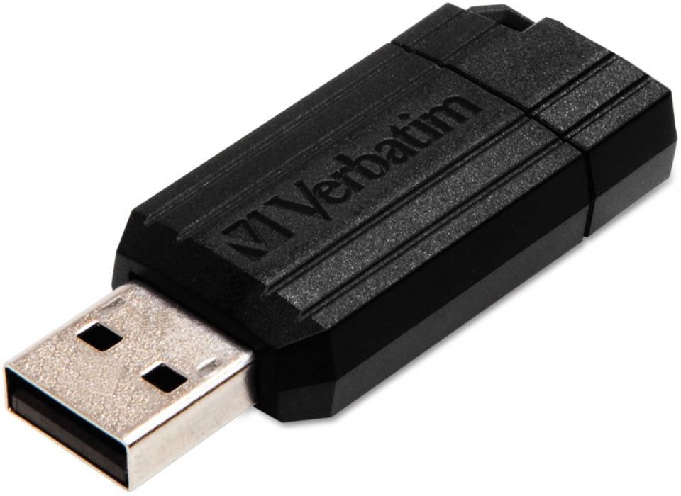 Image of Verbatim 64GB USB 2.0 Pendrive PinStripe (49065) NFO! (IT14626)