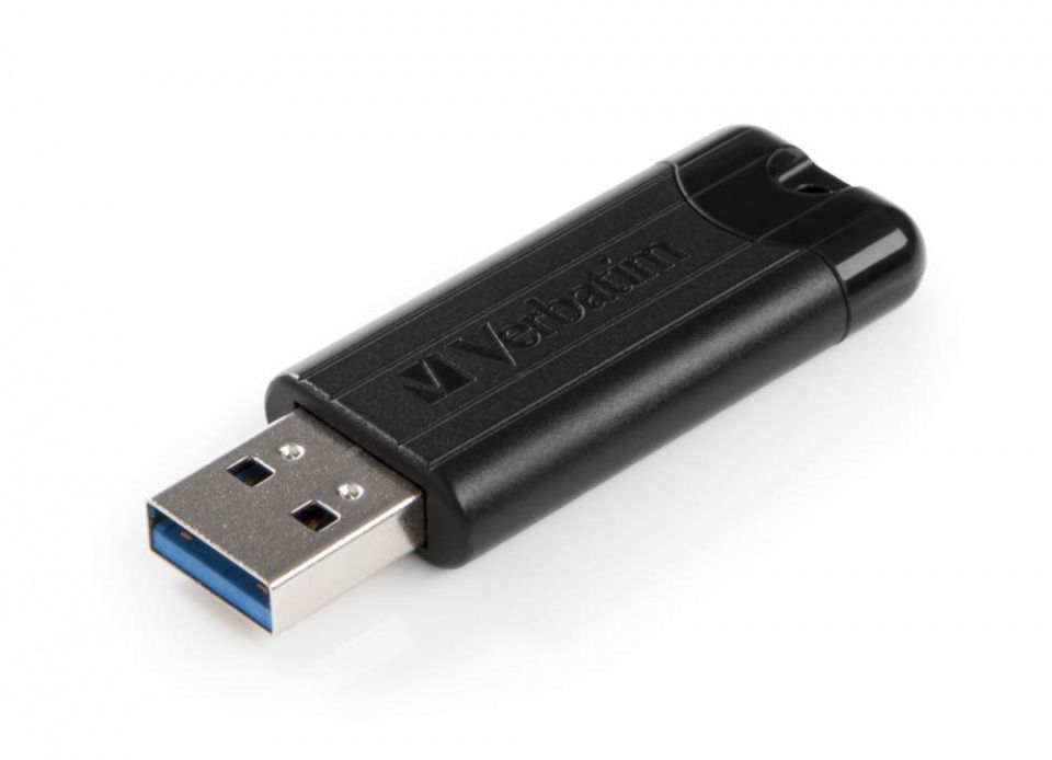 Verbatim 64GB USB 3.0 Pendrive PinStripe (49318) (IT14625) Image of Verbatim 64GB USB 3.0 Pendrive PinStripe (49318) (IT14625)