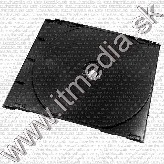 Image of CD Jewel Case, Unassembled Black *TRAY ONLY* (IT2974)
