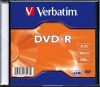 Olcsó Verbatim DVD-R 16x SlimJC (43655) (IT14631)
