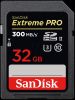 Olcsó Sandisk SD-HC kártya 32GB UHS-II U3 UHD 4K *Extreme Pro* 300/260 MB/s (IT13227)